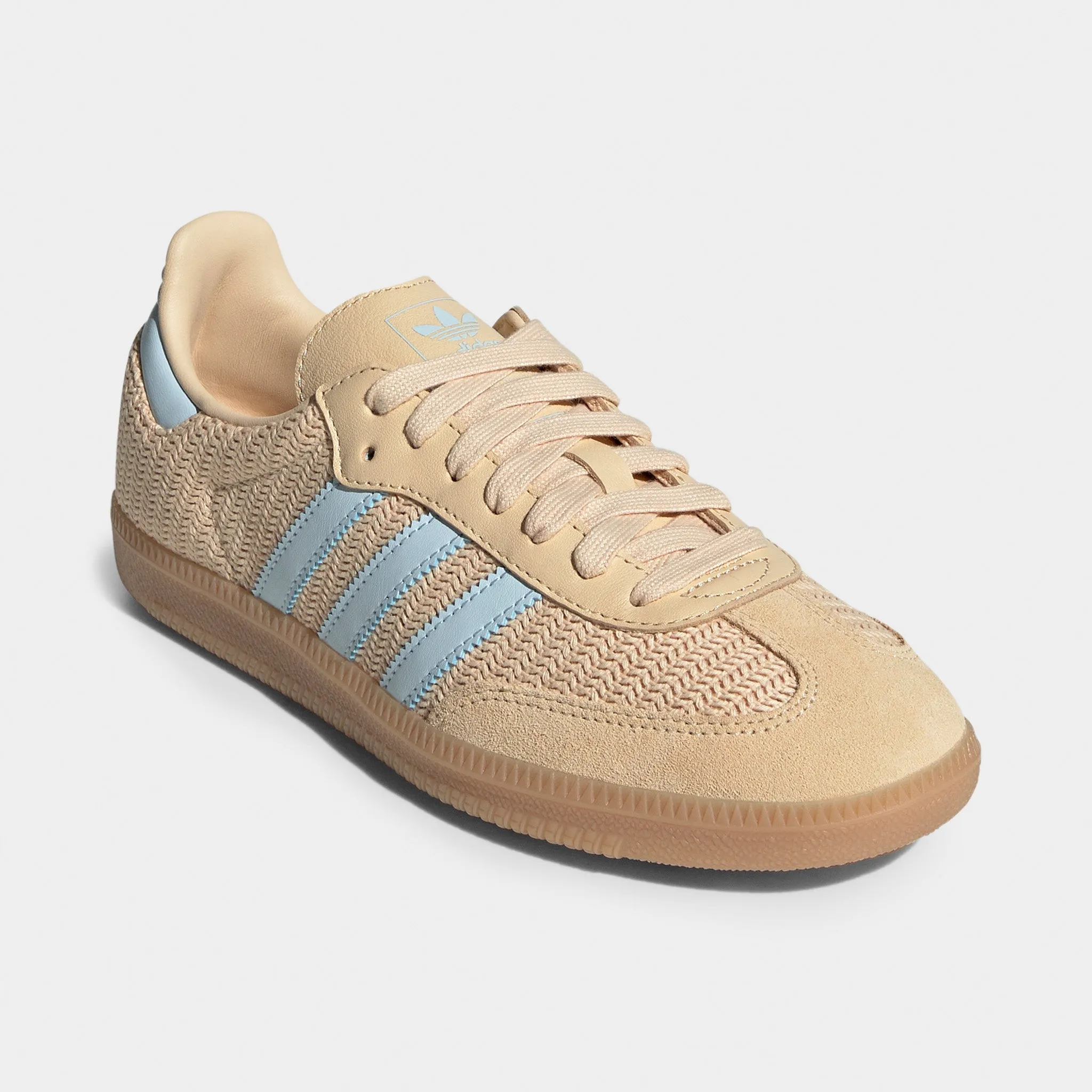 adidas Women's Samba OG Sand Strata - Sky Tint HighTop Wear Anytime
