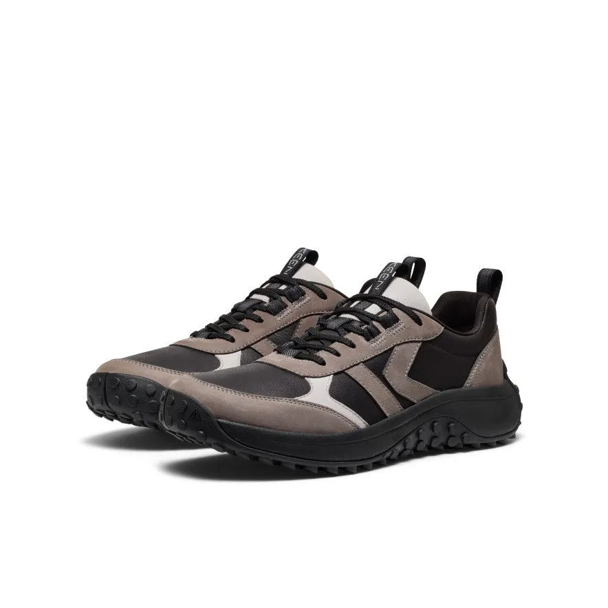 Men's KS86 Leather Sneaker  |  Black/Steel Grey winter necessities