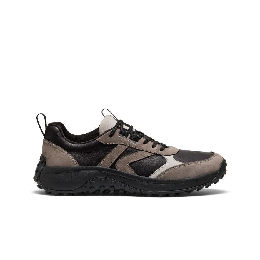 Men's KS86 Leather Sneaker  |  Black/Steel Grey half - size Everyday