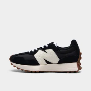 New Balance Women's 327 Black / White - Mineral Red City Shift