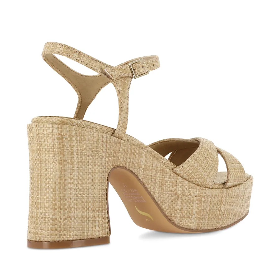 MISTY - NATURAL RAFFIA Recycle Safe