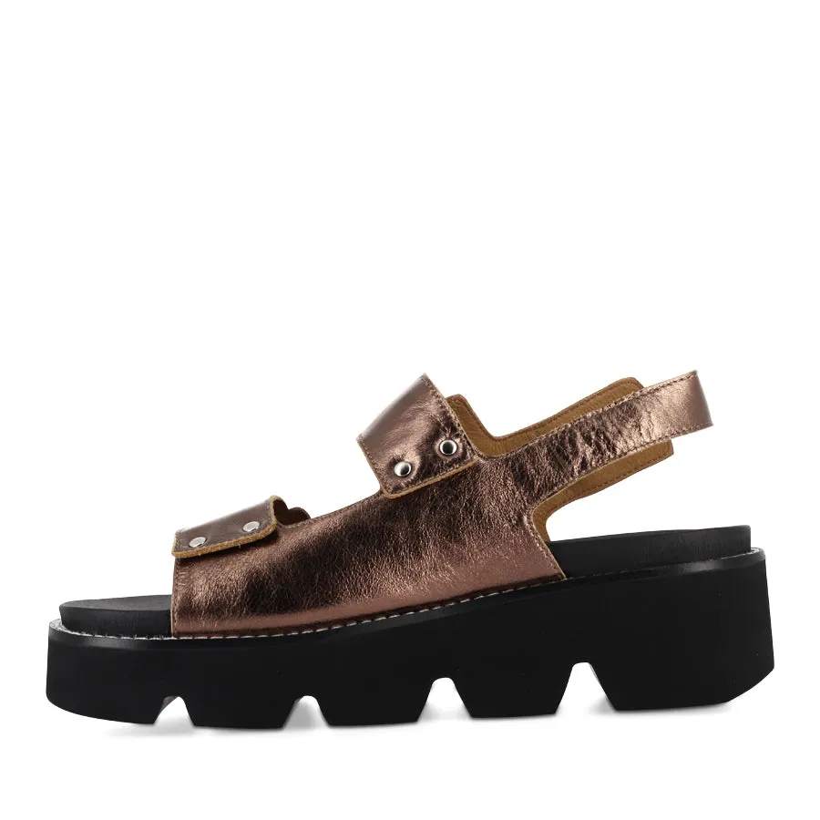 ROMELLA - BRONZE LEATHER All Fit