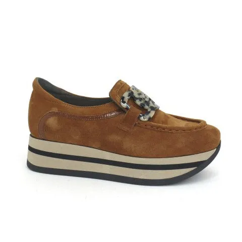 SOFTWAVES CARINE LOAFER - CARAMEL Balance Core Dry Base