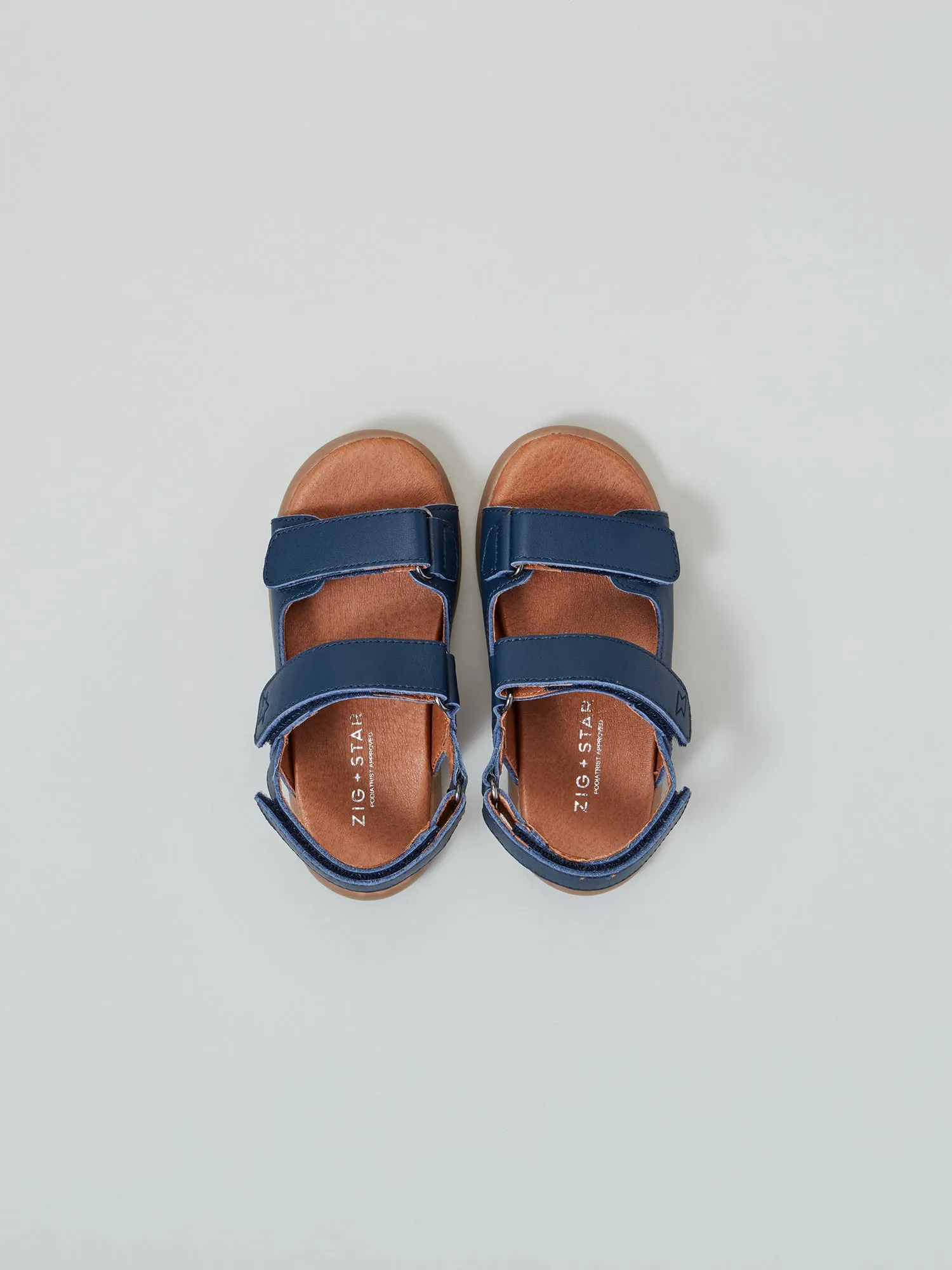 Solar Infant Strap Sandal Navy Street Mood