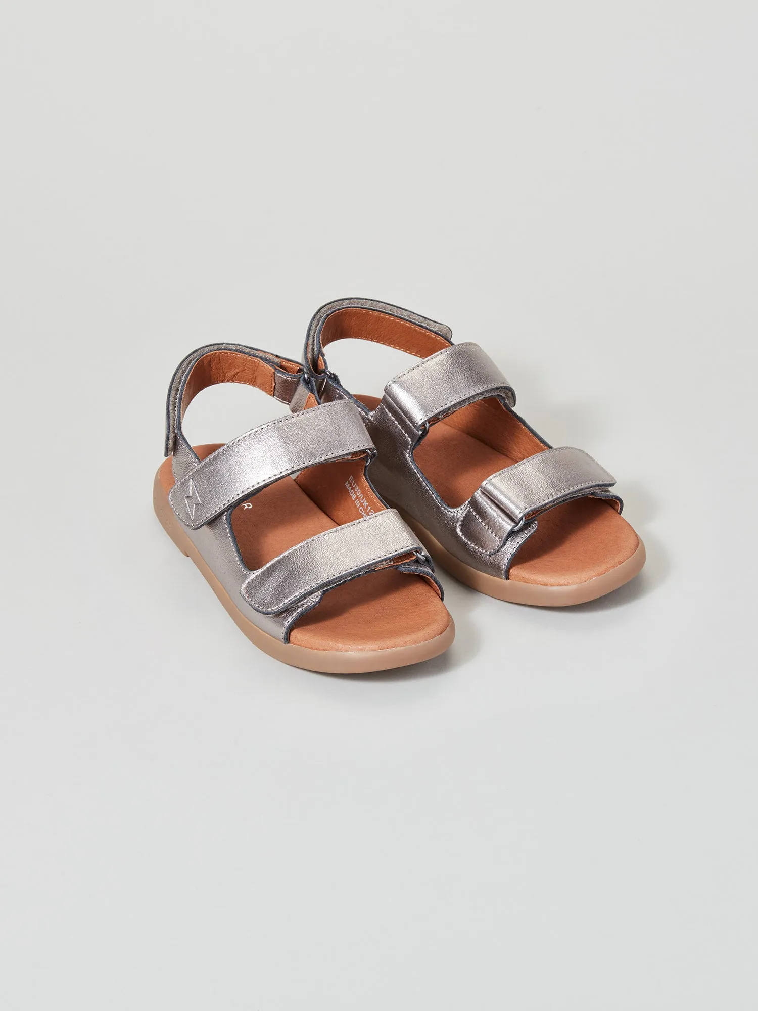 Everyday Use Solar Junior Strap Sandal Pewter Moon