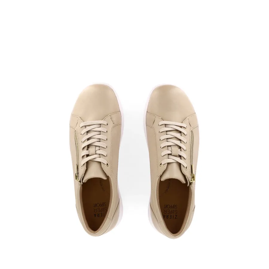 High Rebound Foam Comfort Canvas SOLAR XF - ALMOND LEATHER