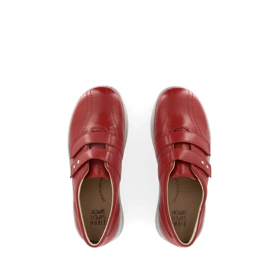 Structured grip Dynamic support SONNYE XF - DARK RED LEATHER