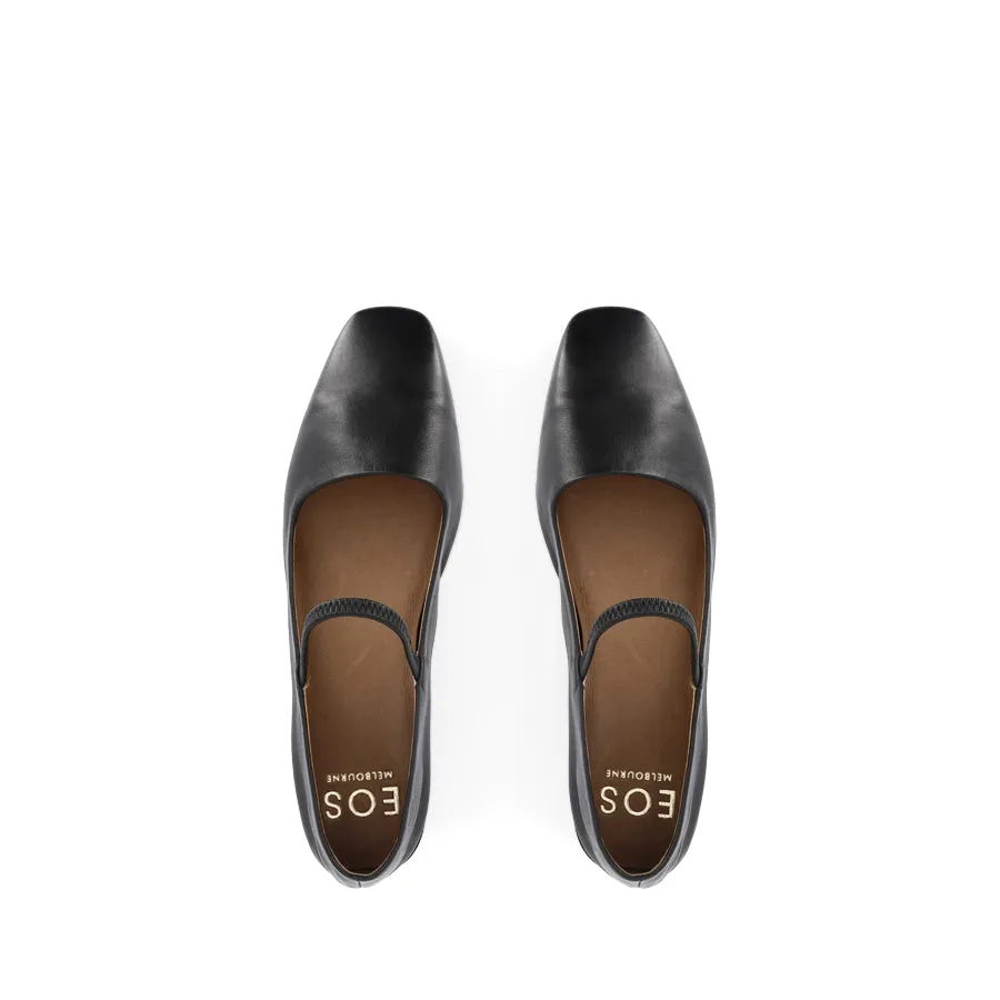 SOPHIA - BLACK LEATHER Eco Fiber