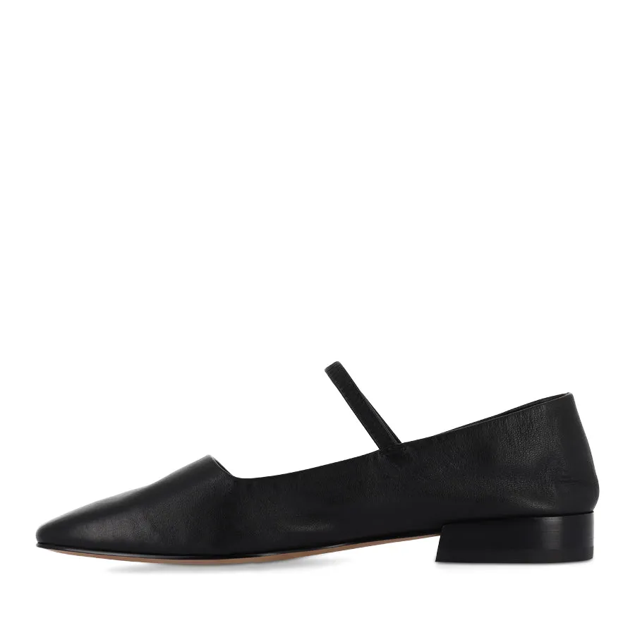 Daily Wear Suede Soft SOPHIA - BLACK LEATHER