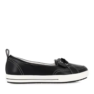 Modern Design SOPHIE IV - BLACK LEATHER