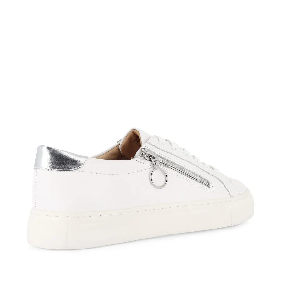 Tensile Strength Street Comfort PAMELA XF - WHITE SILVER LEATHER