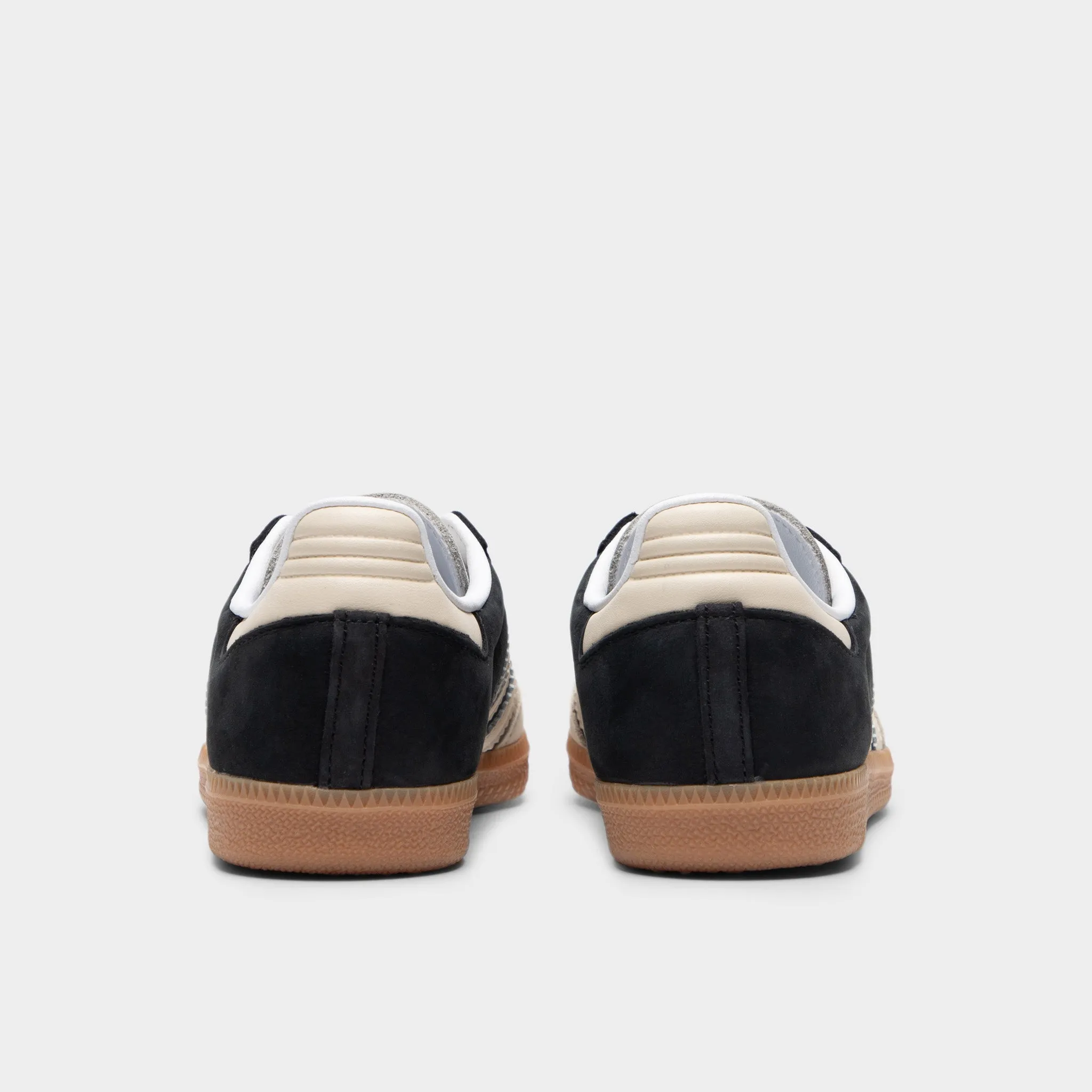 adidas Women's Samba OG Core Black / Wonder White - Silver Met. Impact Diffusing Insoles Bold Look