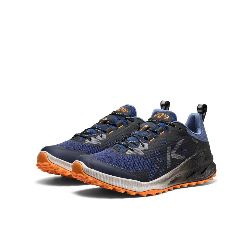 statement - making Men's Zionic NXT Waterproof Hiking Shoe  |  Naval Academy/Bright Marigold
