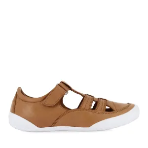 TOLLA - COCNAC LEATHER Wraparound Design Pool Wear