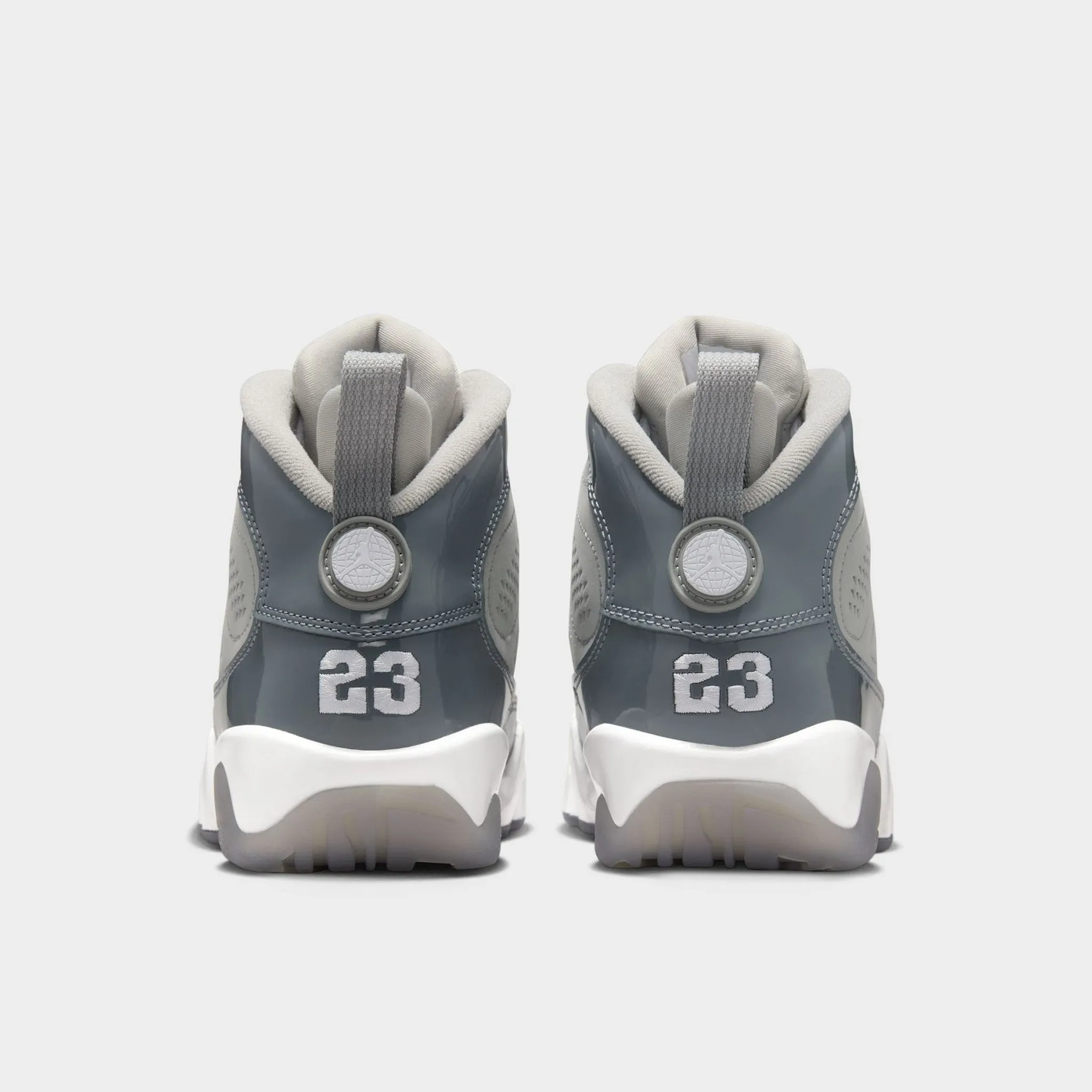 Anti Fatigue Footbed Insole Support Jordan 9 Retro GS Medium Grey / Cool Grey - White