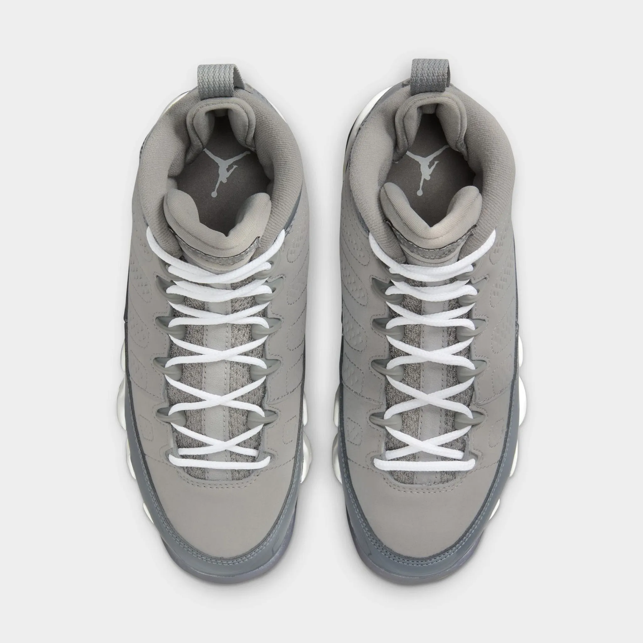 Jordan 9 Retro GS Medium Grey / Cool Grey - White Shock Diffusion Technology Foam Padding Technology