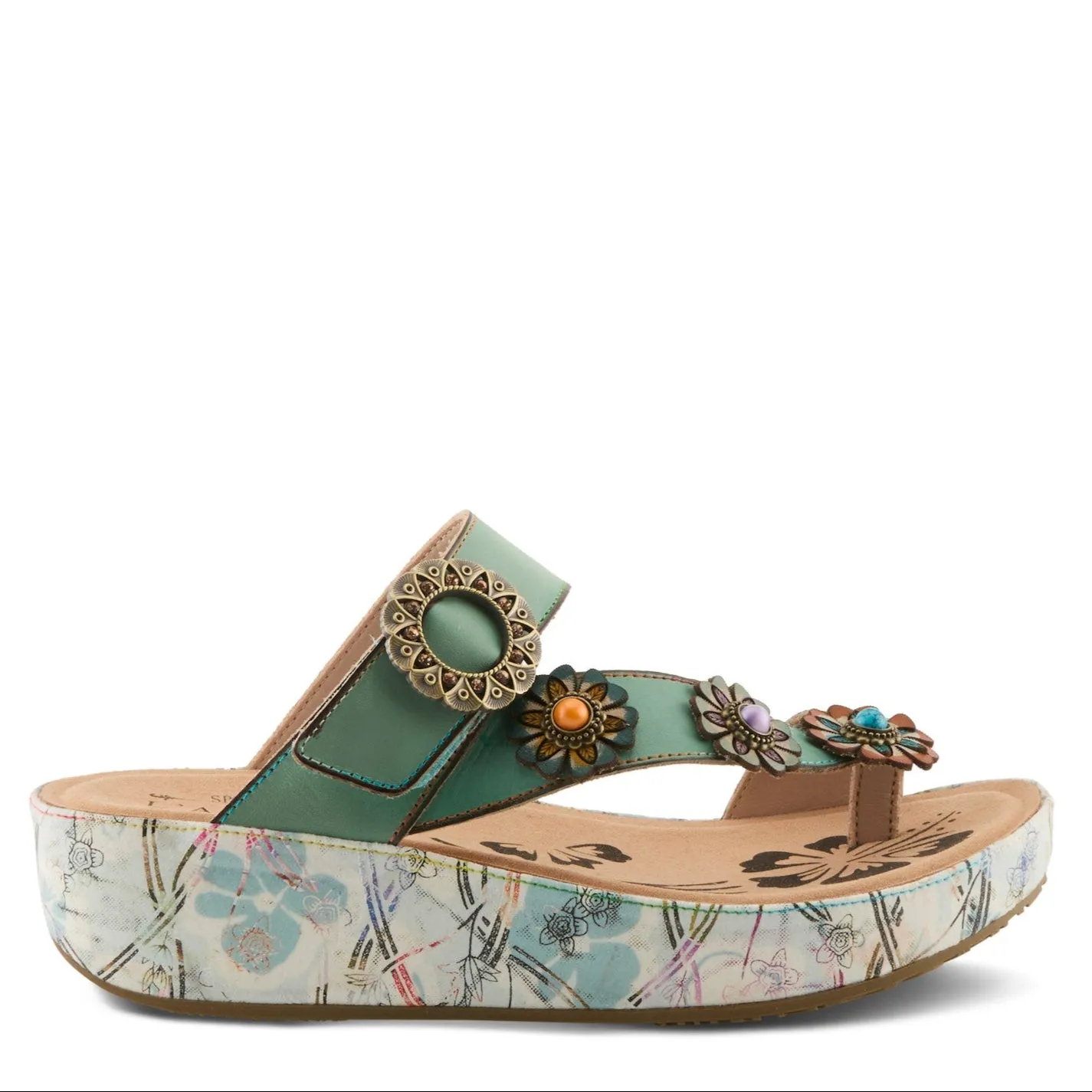 Work Ready Beach Fun SPRING FOOTWEAR BLISSBLOOM - MINT GREEN