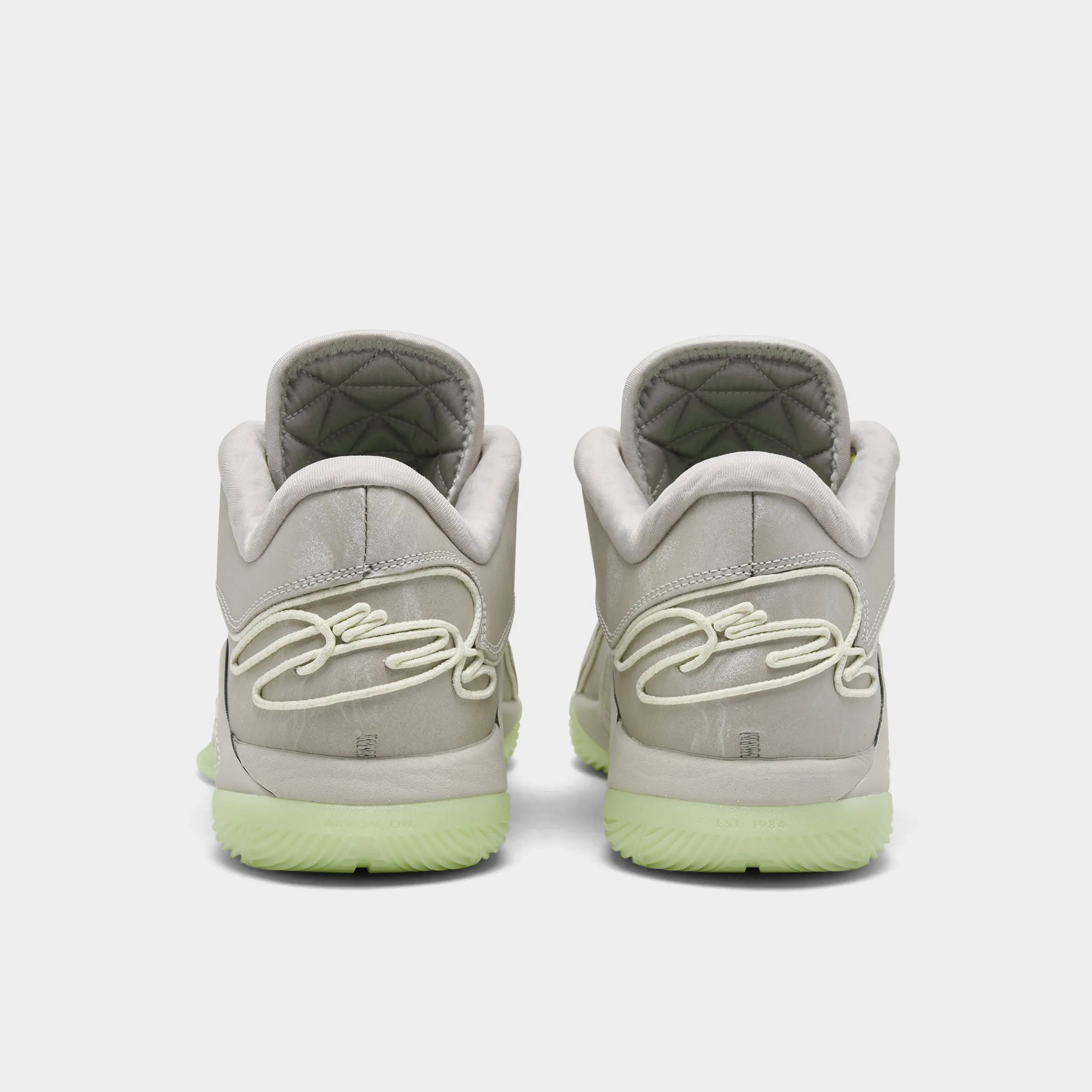 Rotational Traction Nodes Nike Lebron XXII Light Bone / Soft Pearl - Vapor Green
