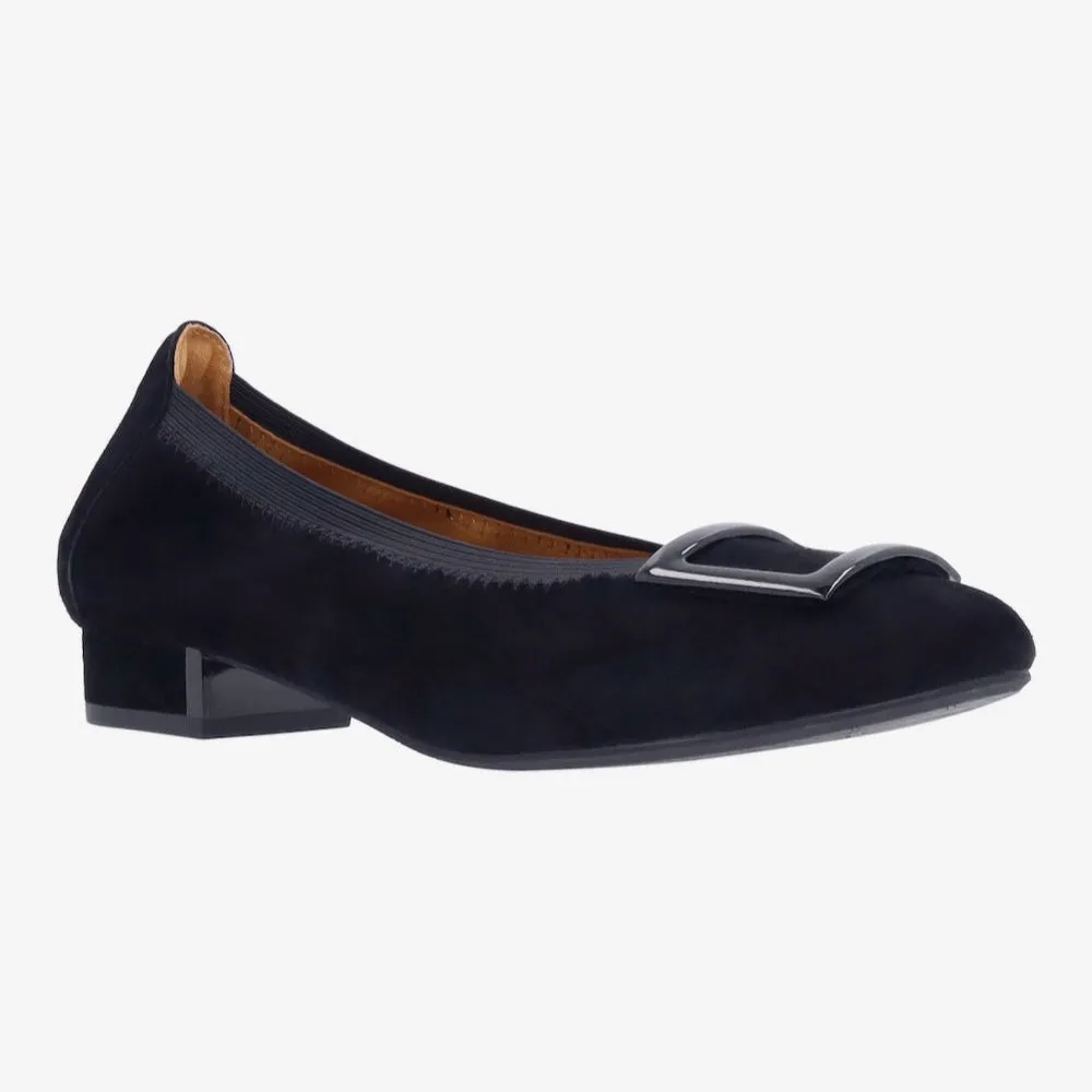Step Tall L'AMOUR DES PIEDS FLOELLA - BLACK SUEDE