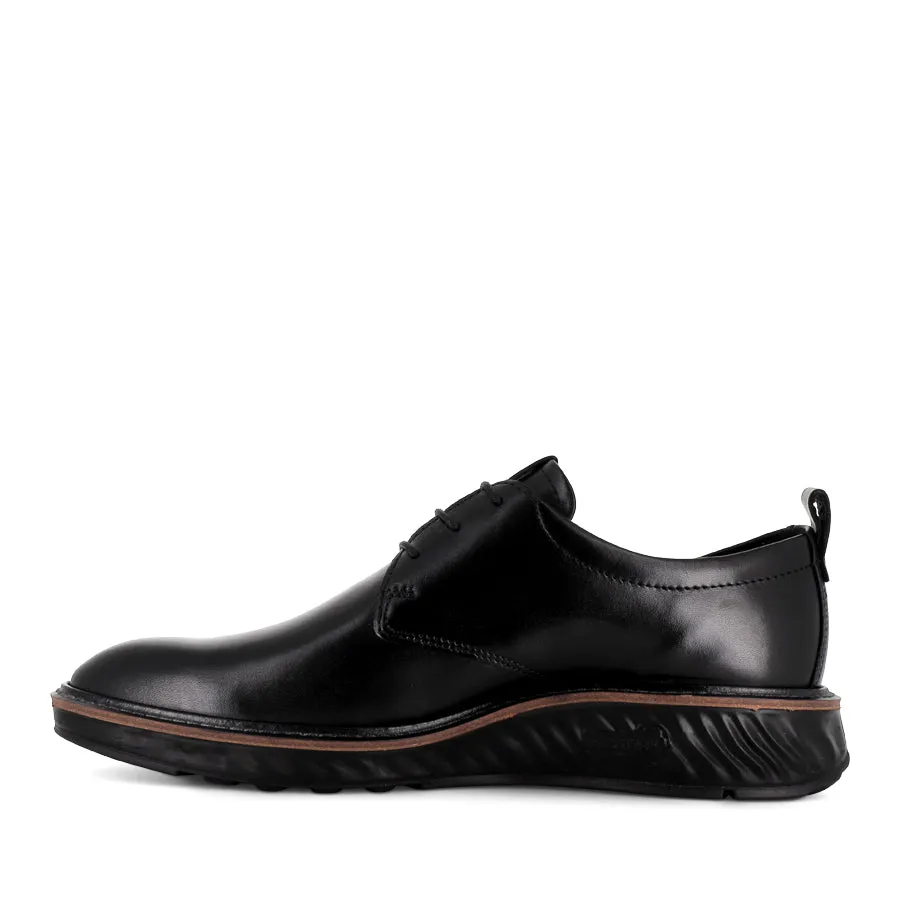 ST.1 HYBRID - BLACK LEATHER Chic Design Wide Base