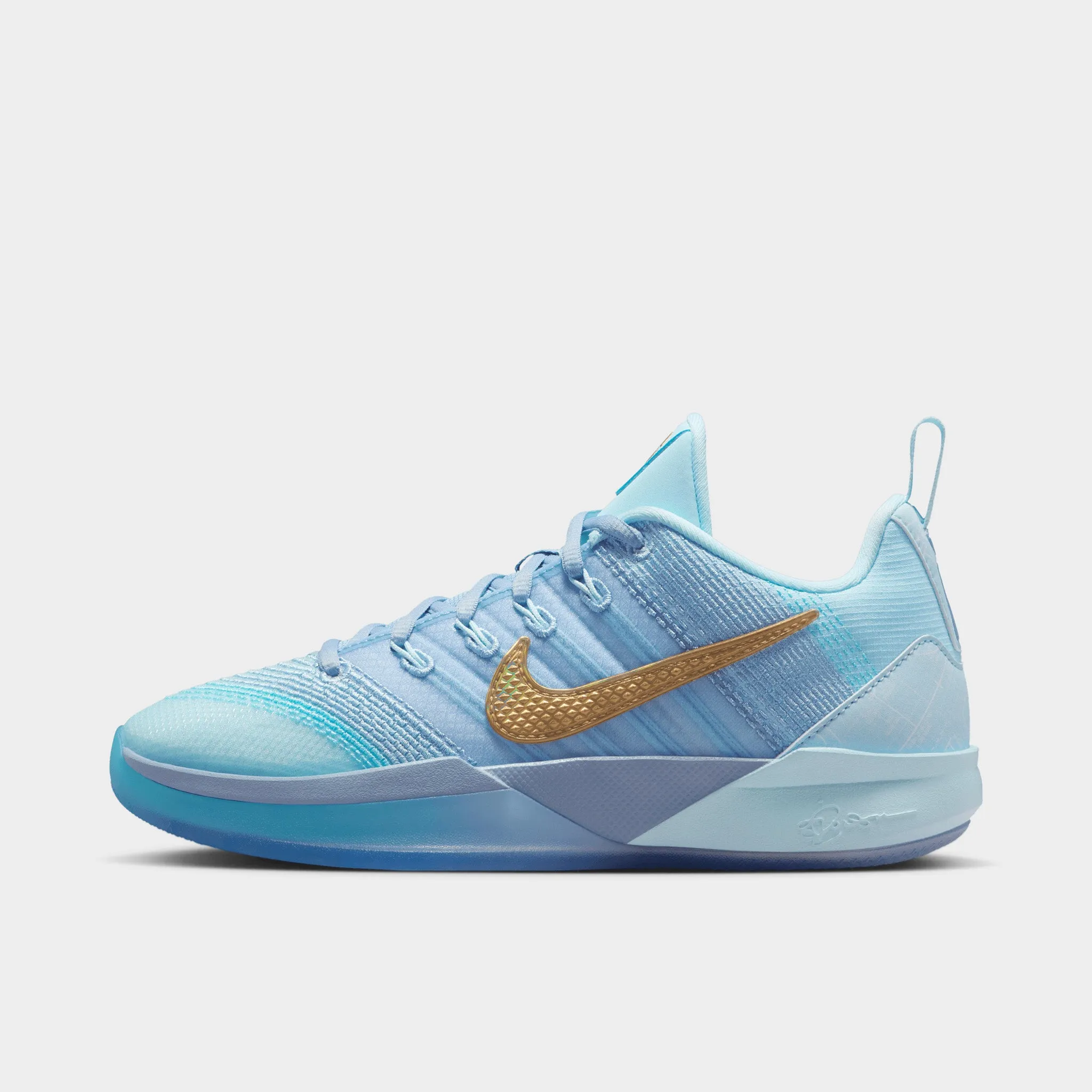 Nike Sabrina 3 GS Glacier Blue / Neptune Blue - Light Armory Blue Textured Insole