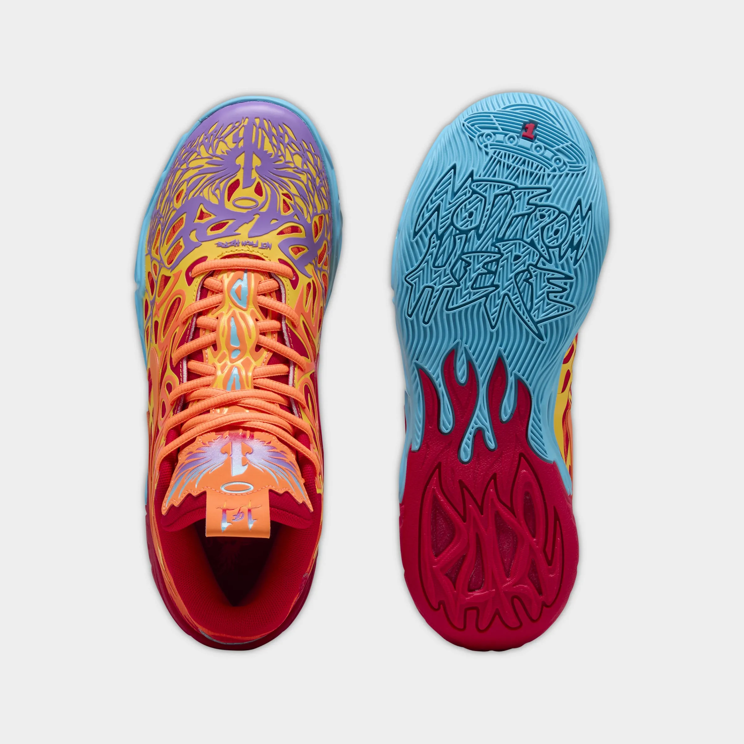 Floor Grip Microfiber Layered Lining PUMA x LaMelo Ball MB.04 "Phoenix"