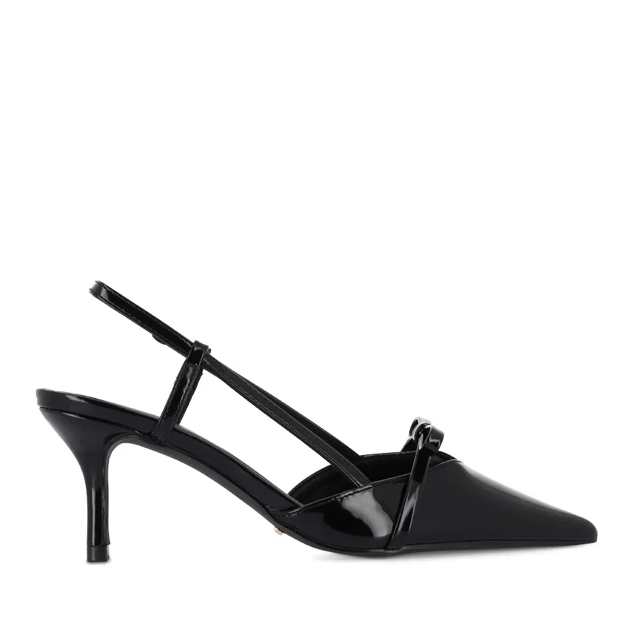 Casual Style DAISY - BLACK PATENT