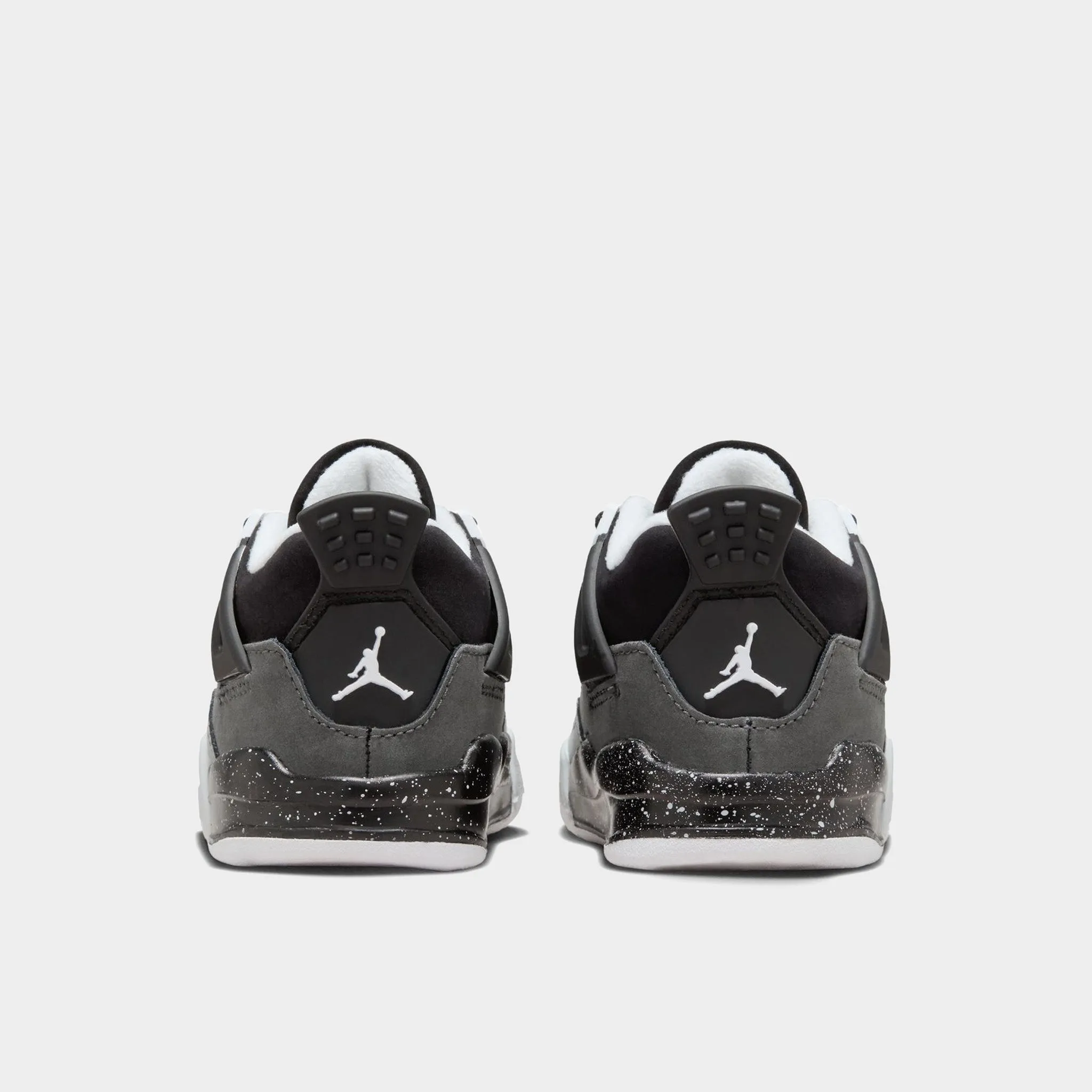 Impact Resistant Heel Jordan 4 Retro TD Black / White - Anthracite
