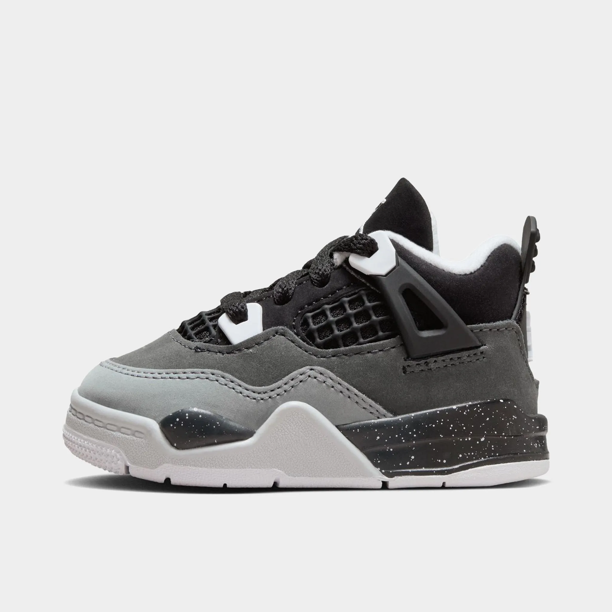 Jordan 4 Retro TD Black / White - Anthracite Walking Thermal Regulating Textile