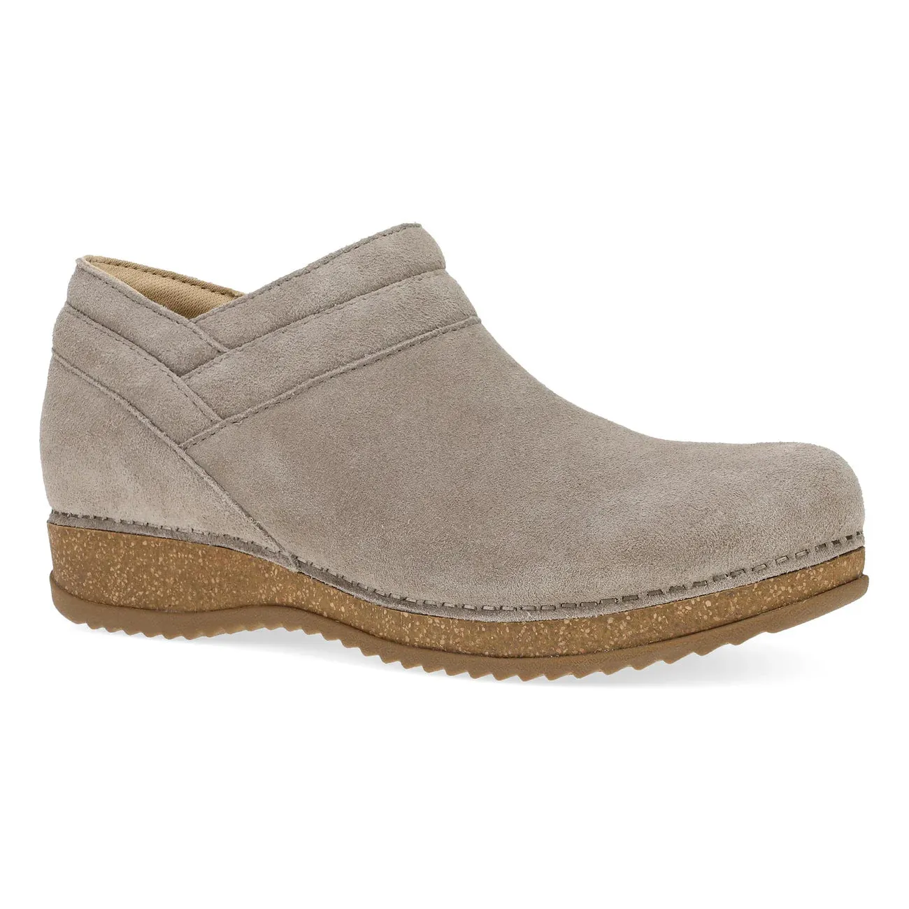 DANSKO MURIEL - TAUPE SUEDE heel cup Heat Free