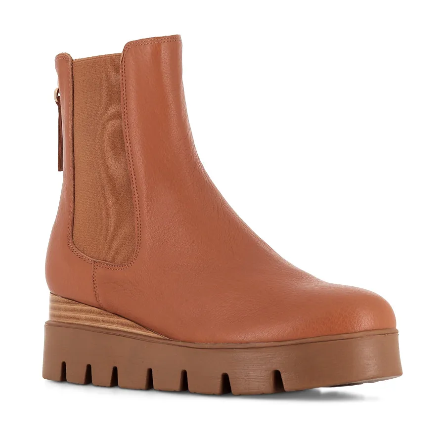 RINNIT - DARK TAN LEATHER All-Purpose Footwear