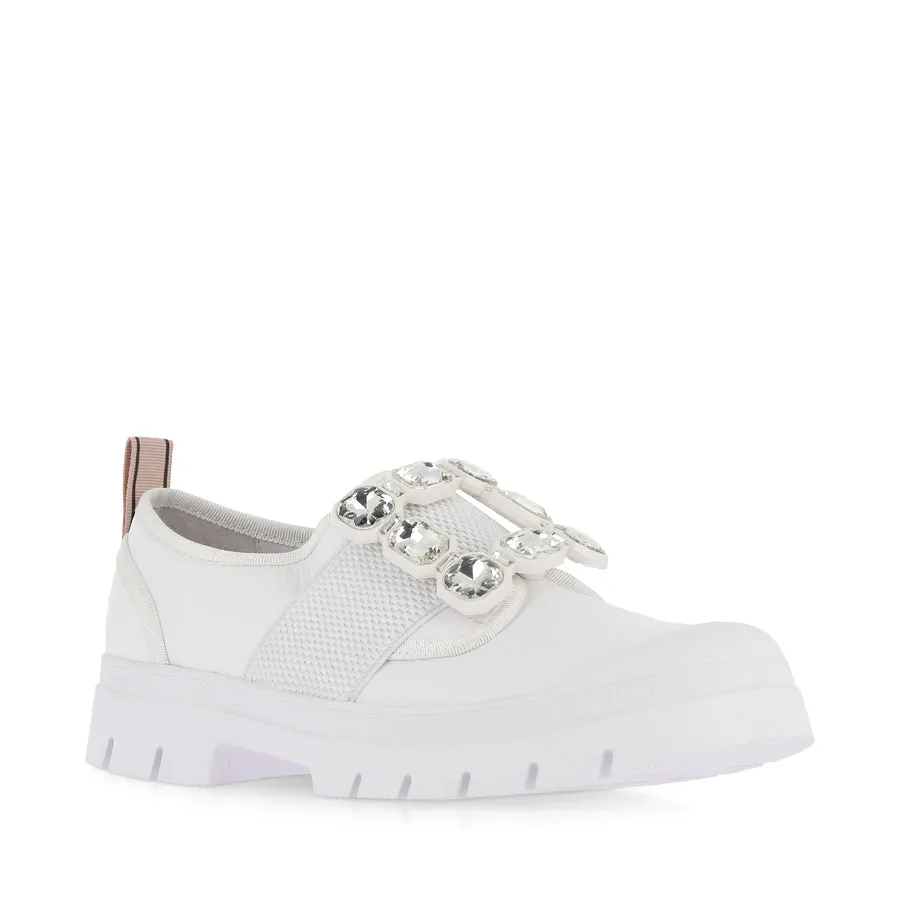 Bold Sprint Sleek Design STAY - WHITE LEATHER