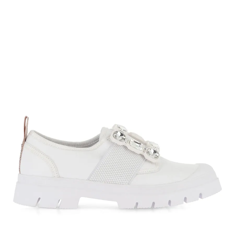 STAY - WHITE LEATHER Firm Lane Versatile Padding