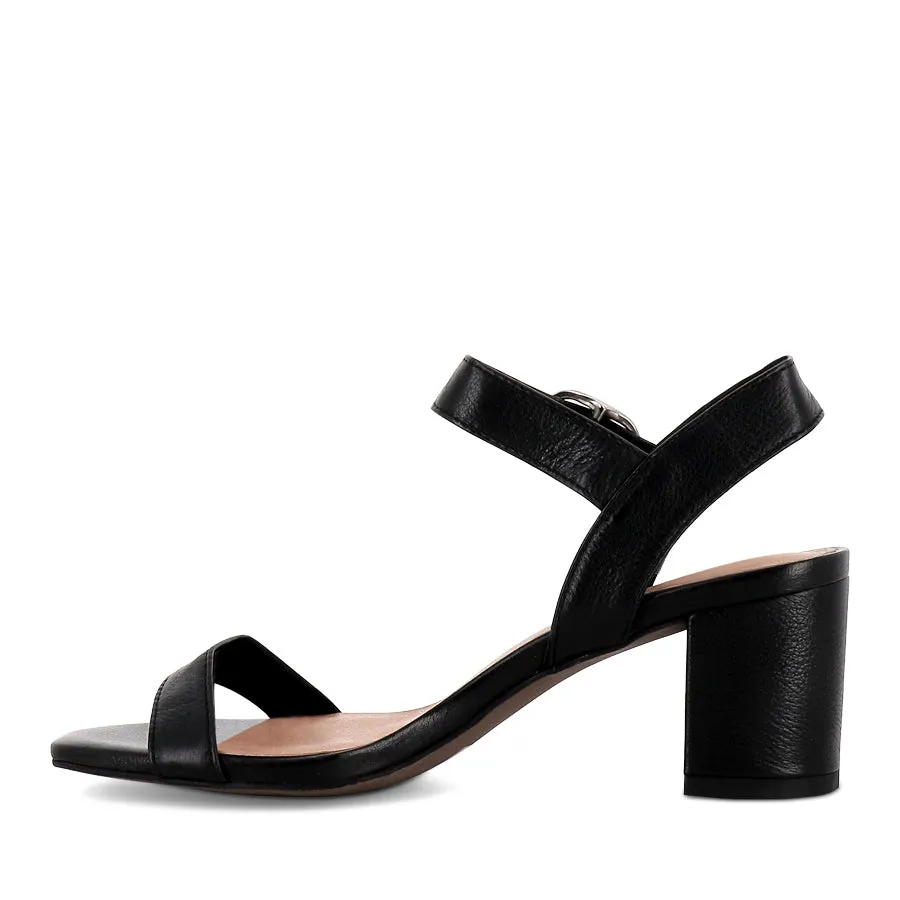 Sleek Profile Shoes GEONN - BLACK LEATHER