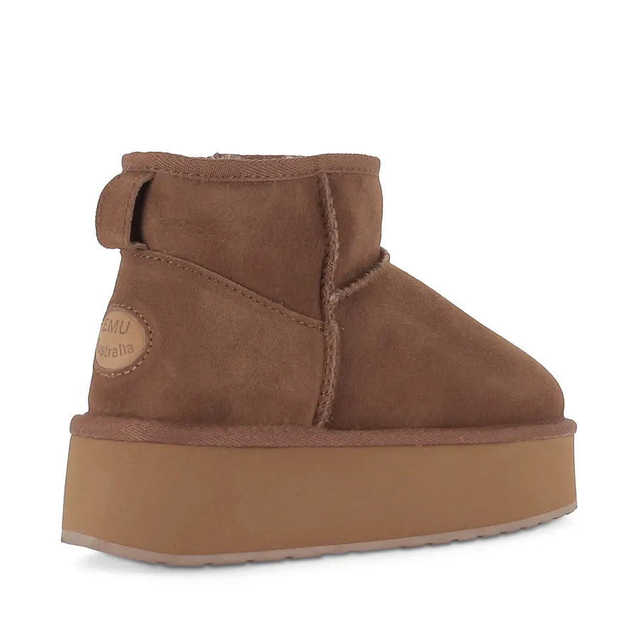 Harbor Hike Stretchable Upper STINGER MICRO PLATFORM - CHESTNUT
