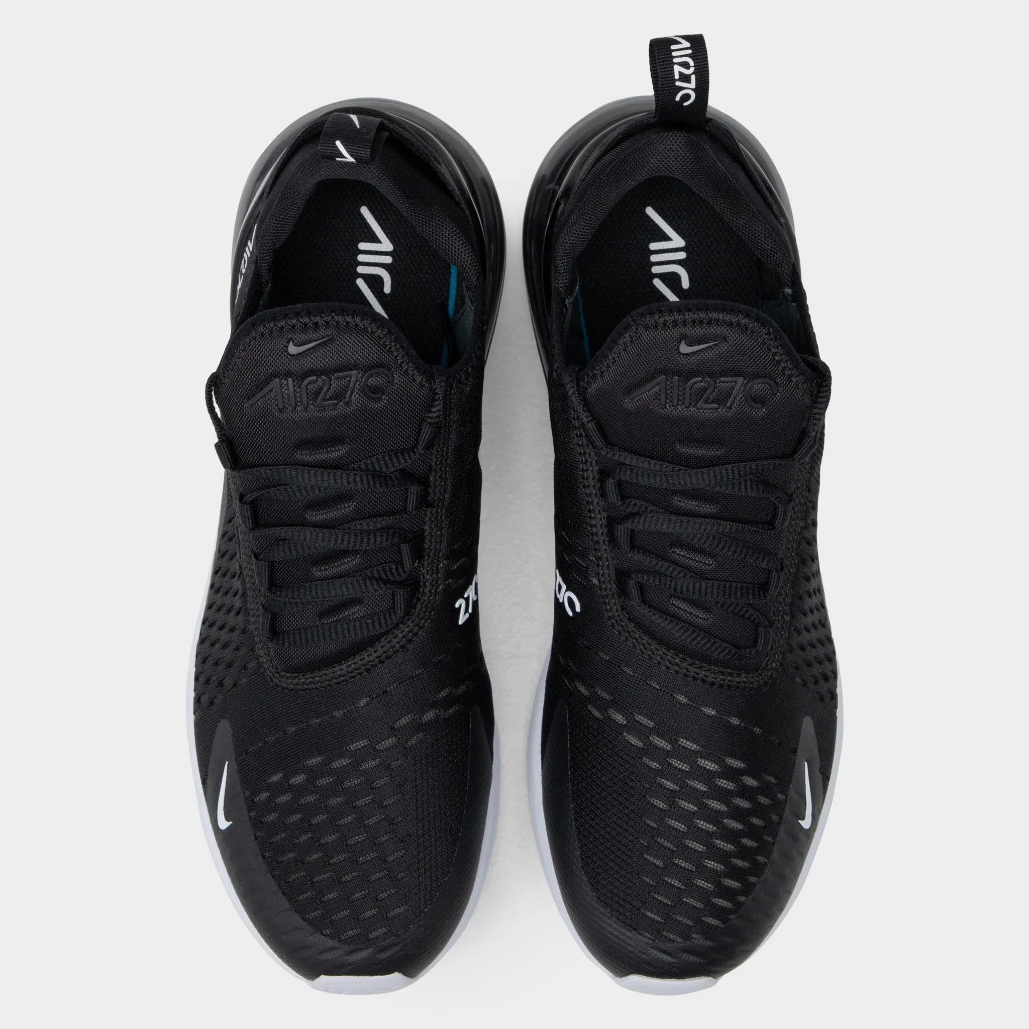 Nike Air Max 270 Black / Anthracite - Solar Red Foam Flex