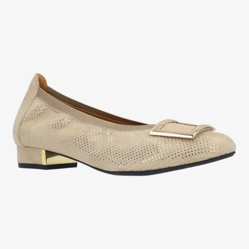 L'AMOUR DES PIEDS FLOELLA - GOLD MULTI New York