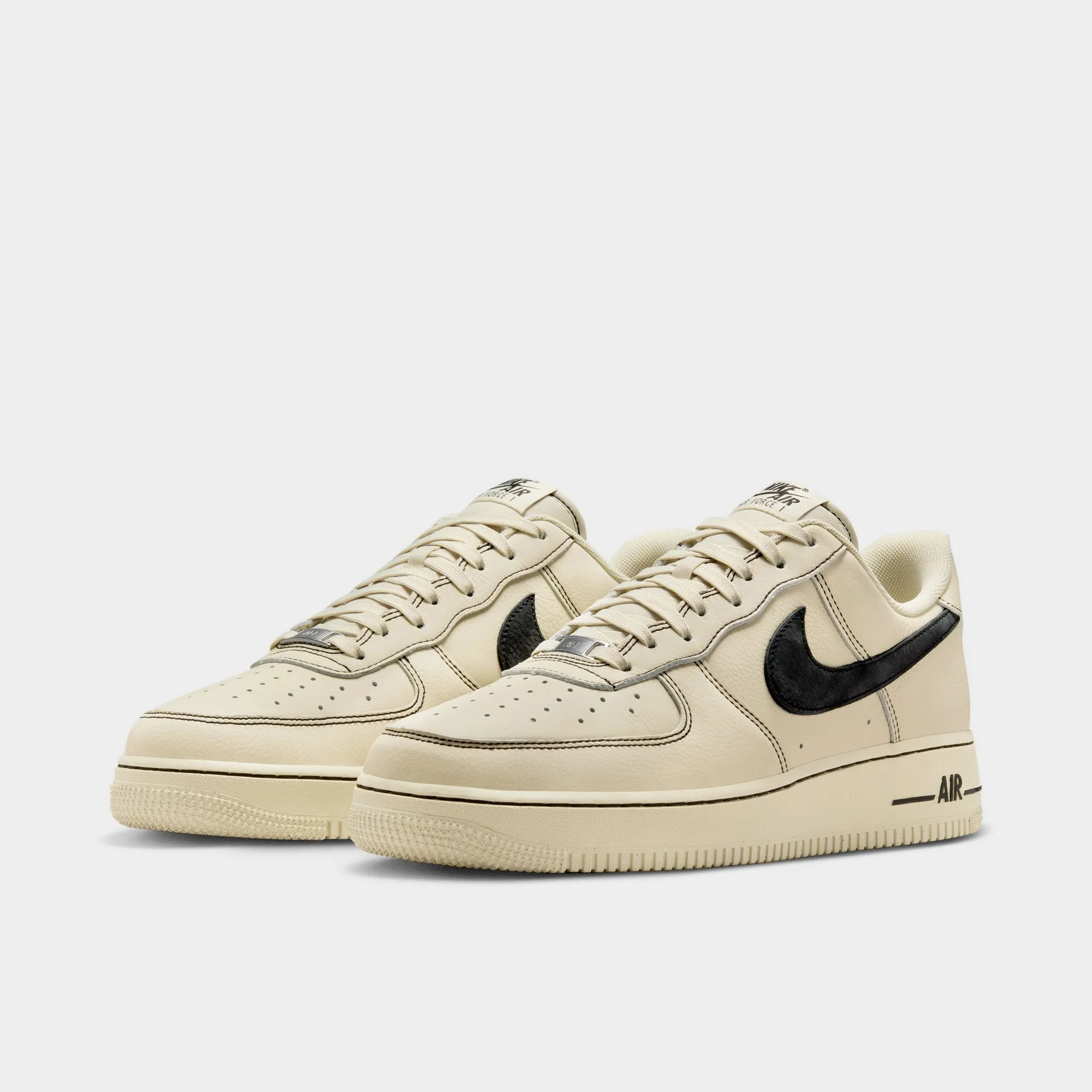 Nike Air Force 1 '07 LV8 Light Khaki / Black Ventilated Textured Grip