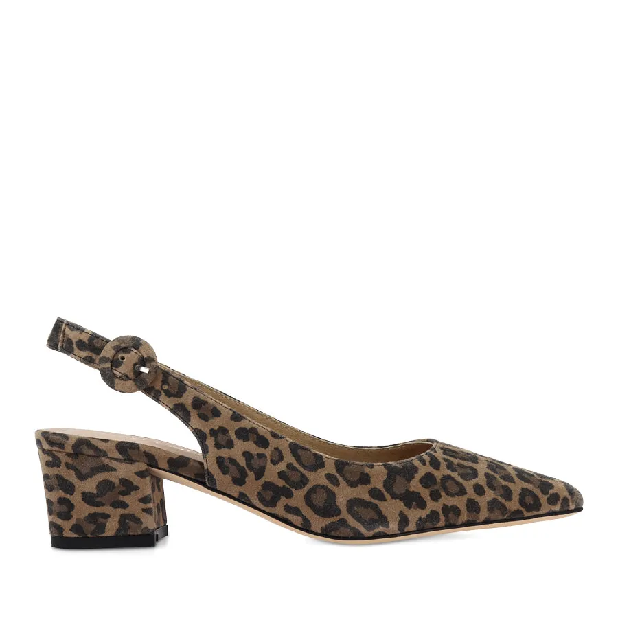 Buy Tour Eco Fiber ABIGALE - CAMEL LEOPARD SUEDE