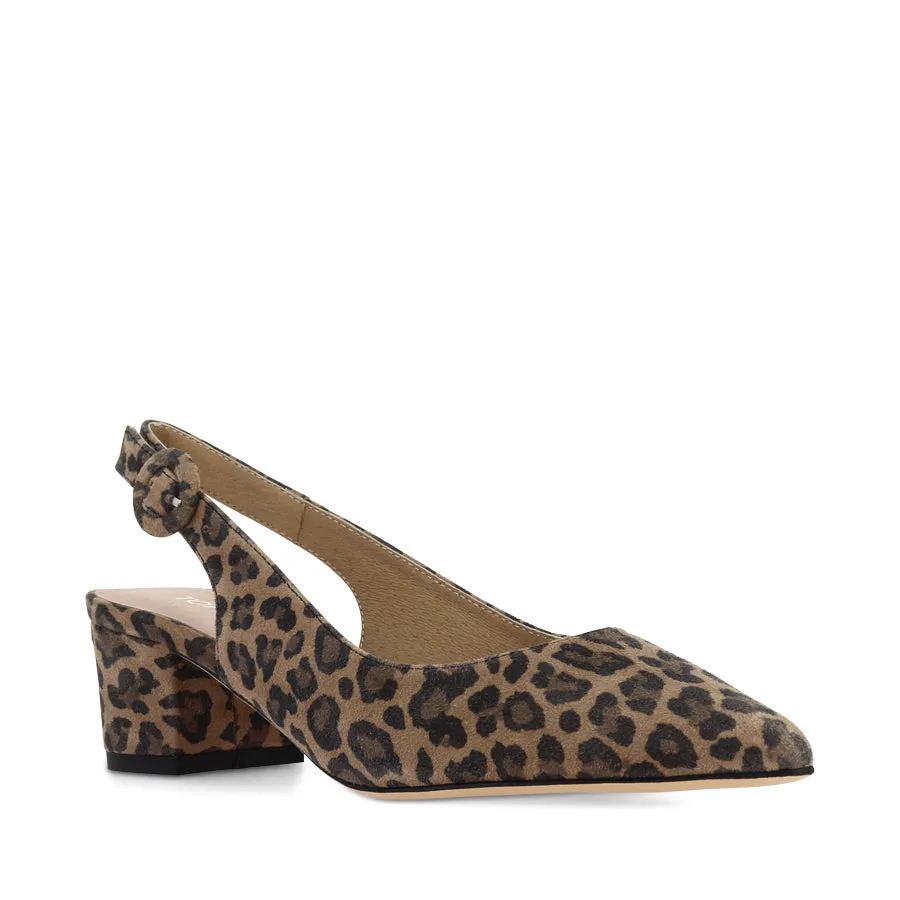 ABIGALE - CAMEL LEOPARD SUEDE Help Day