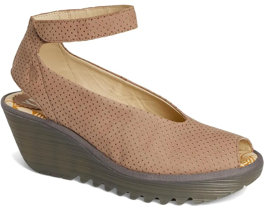 FLY LONDON YALA PERF - TAUPE Daily Walk Care Ease