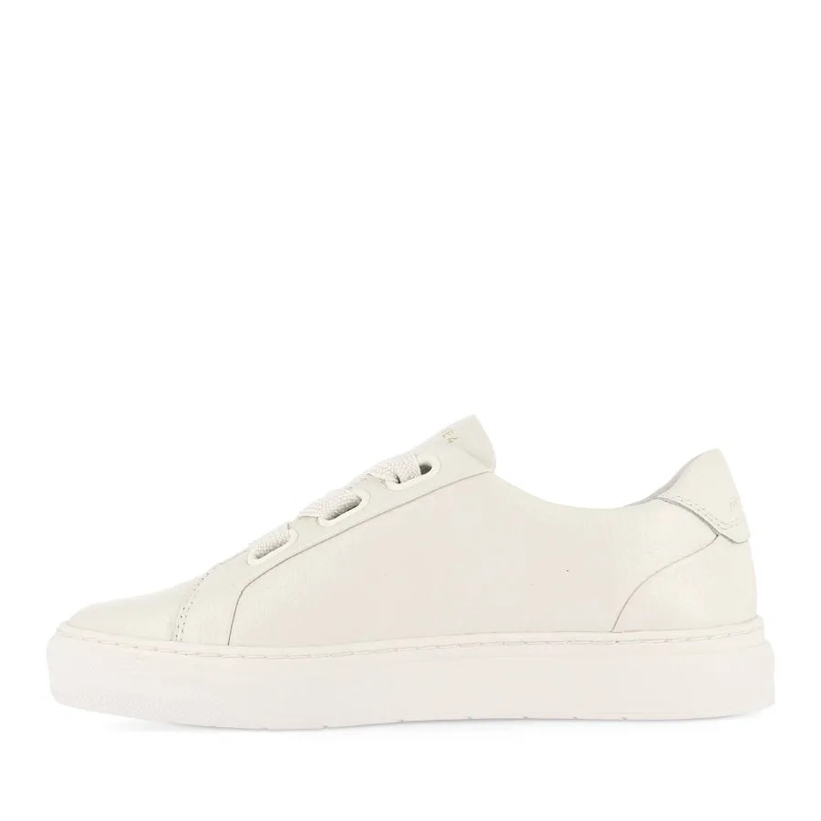 MYA - CHALK TUMBLED LEATHER Ultra Cushioned Heel Urban Motion