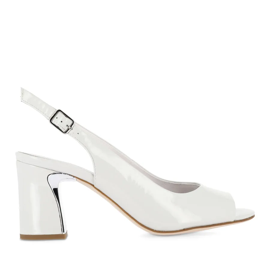 KIANNA - OFF WHITE PATENT LEATHER Day-to-Day Wear