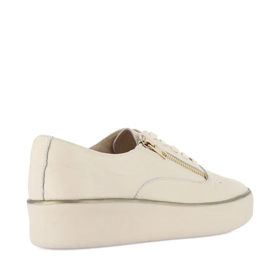 ZHARA W - MILK MILK LEATHER clean design