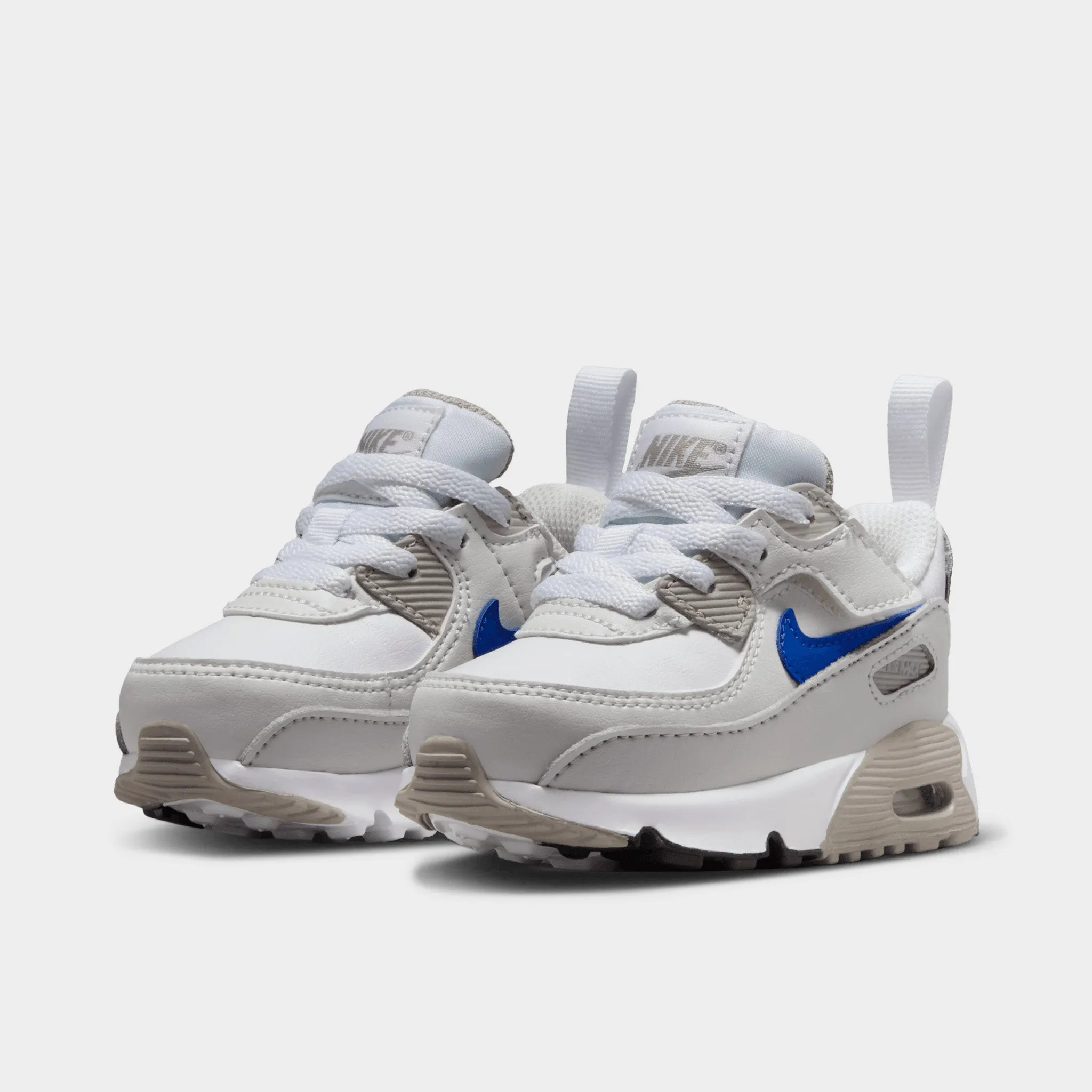 Nike Air Max 90 EasyOn TD White / Racer Blue - College Grey Perfect Grip Flex Zones Engineering