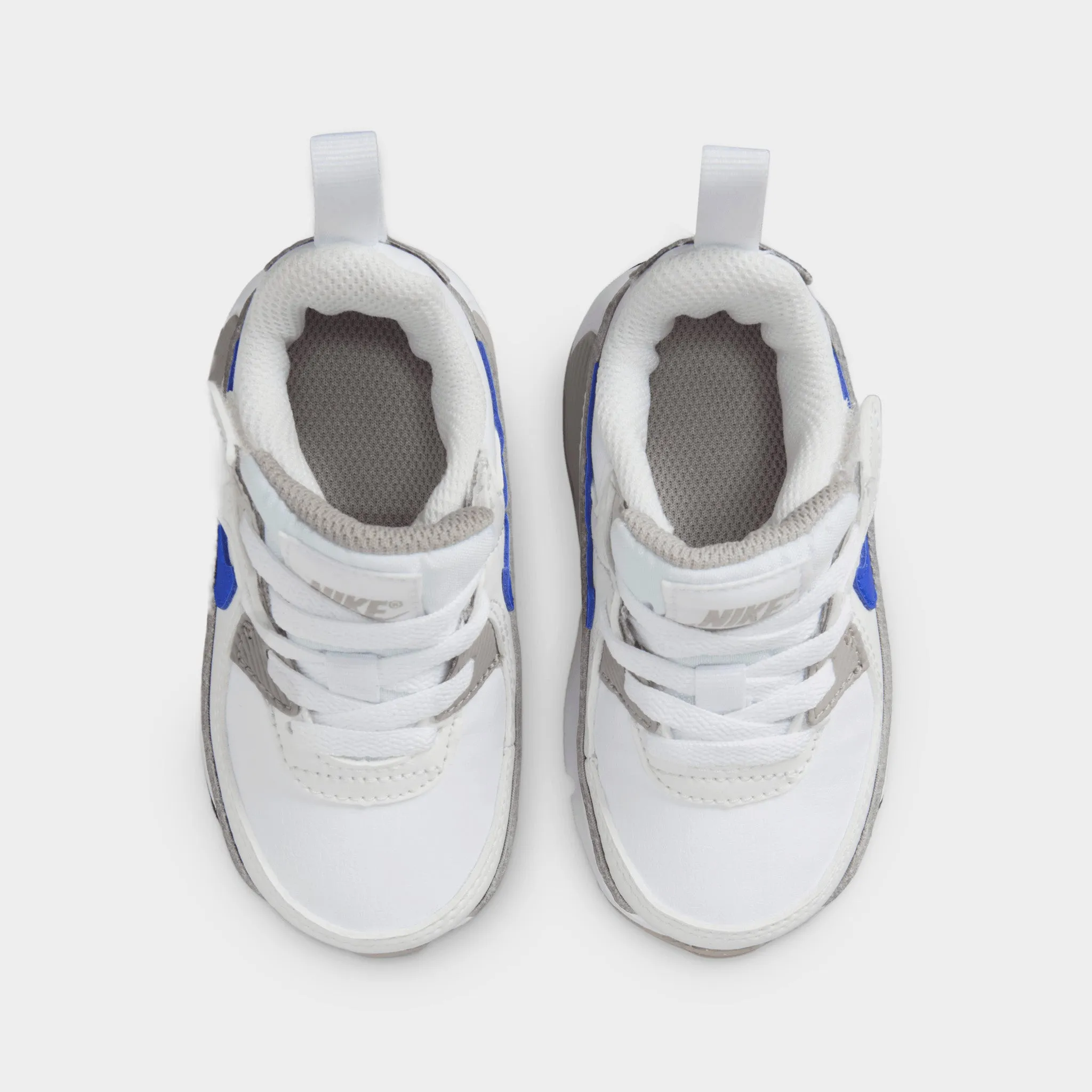 Nike Air Max 90 EasyOn TD White / Racer Blue - College Grey Summer soccer players' traction