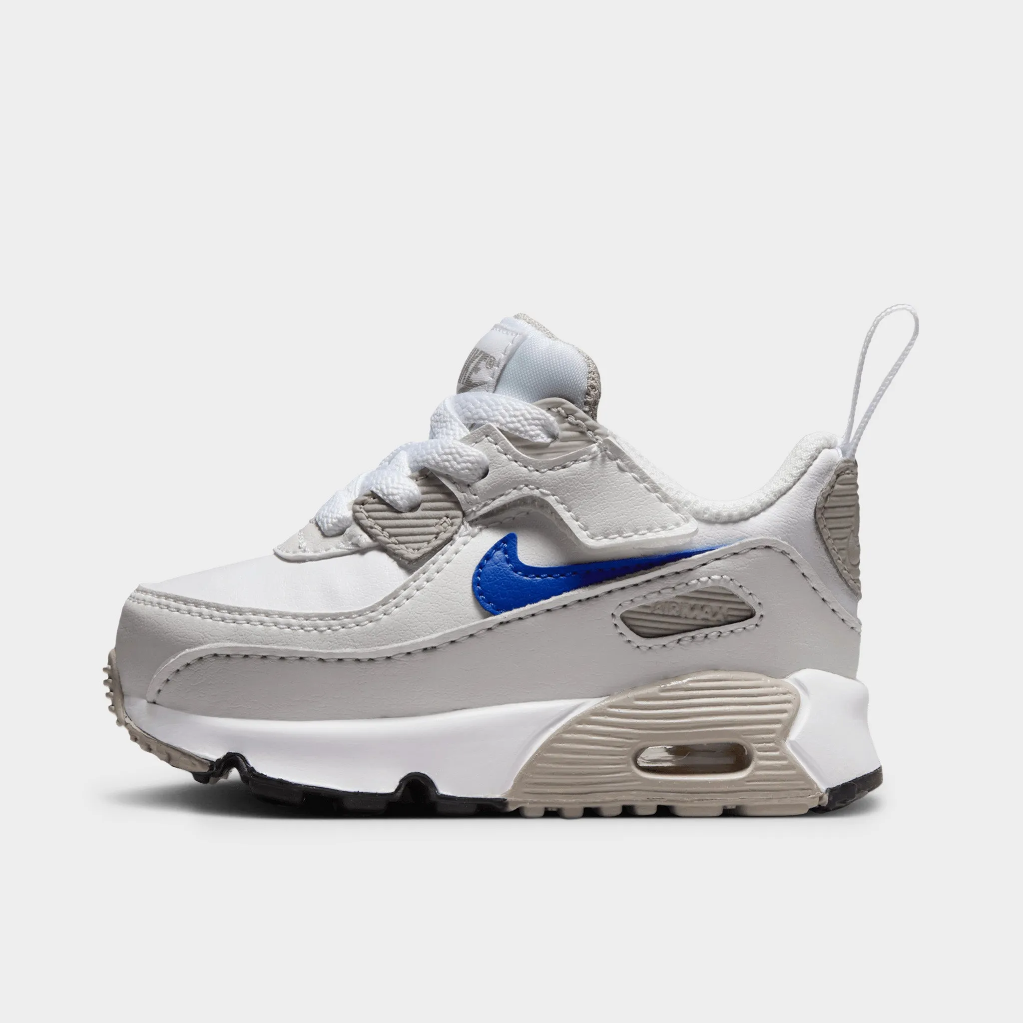 Pace Control Fit Flex Nike Air Max 90 EasyOn TD White / Racer Blue - College Grey