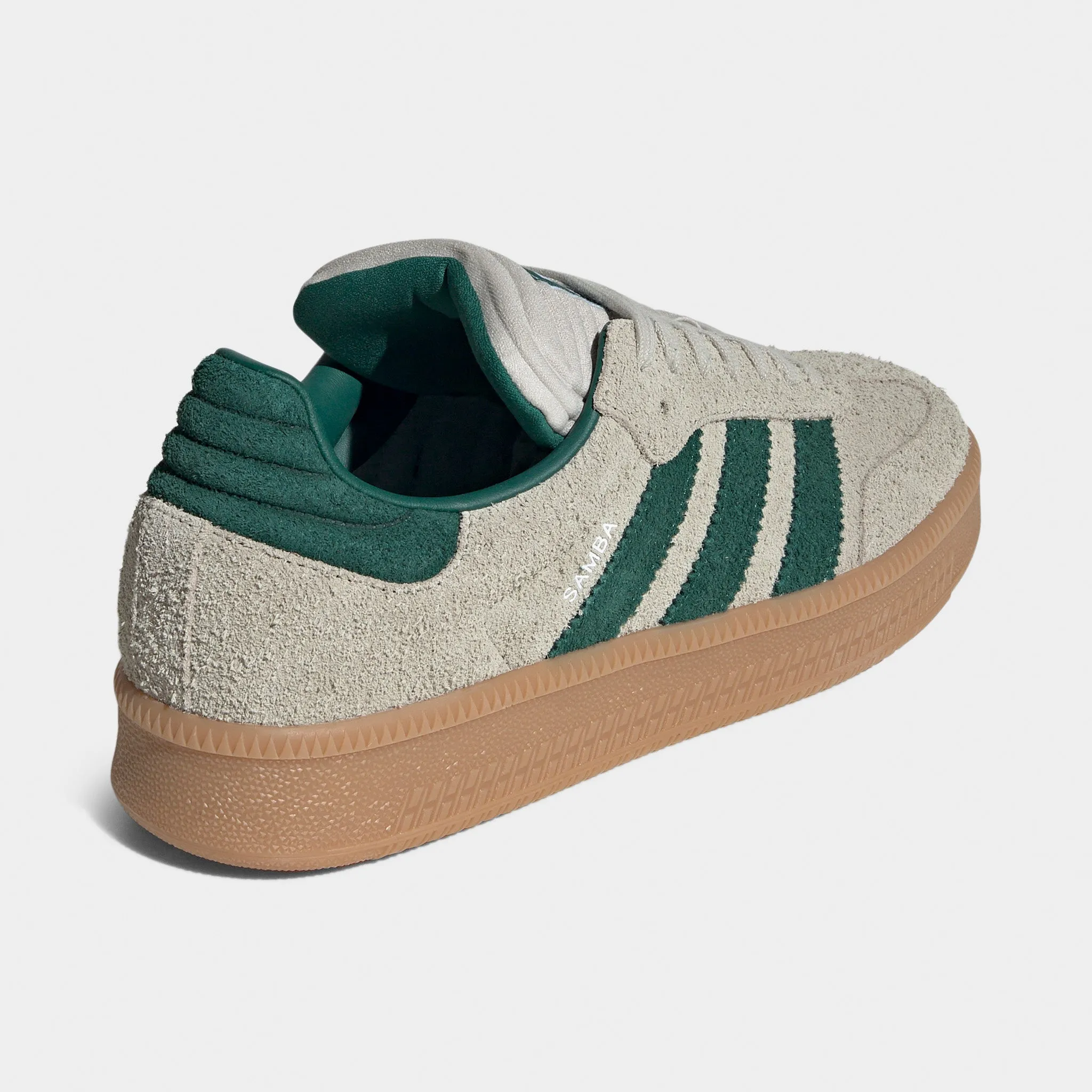 Every Fit HyperDurable Outsole Compound adidas Samba XLG Putty Grey / Collegiate Green - Gum