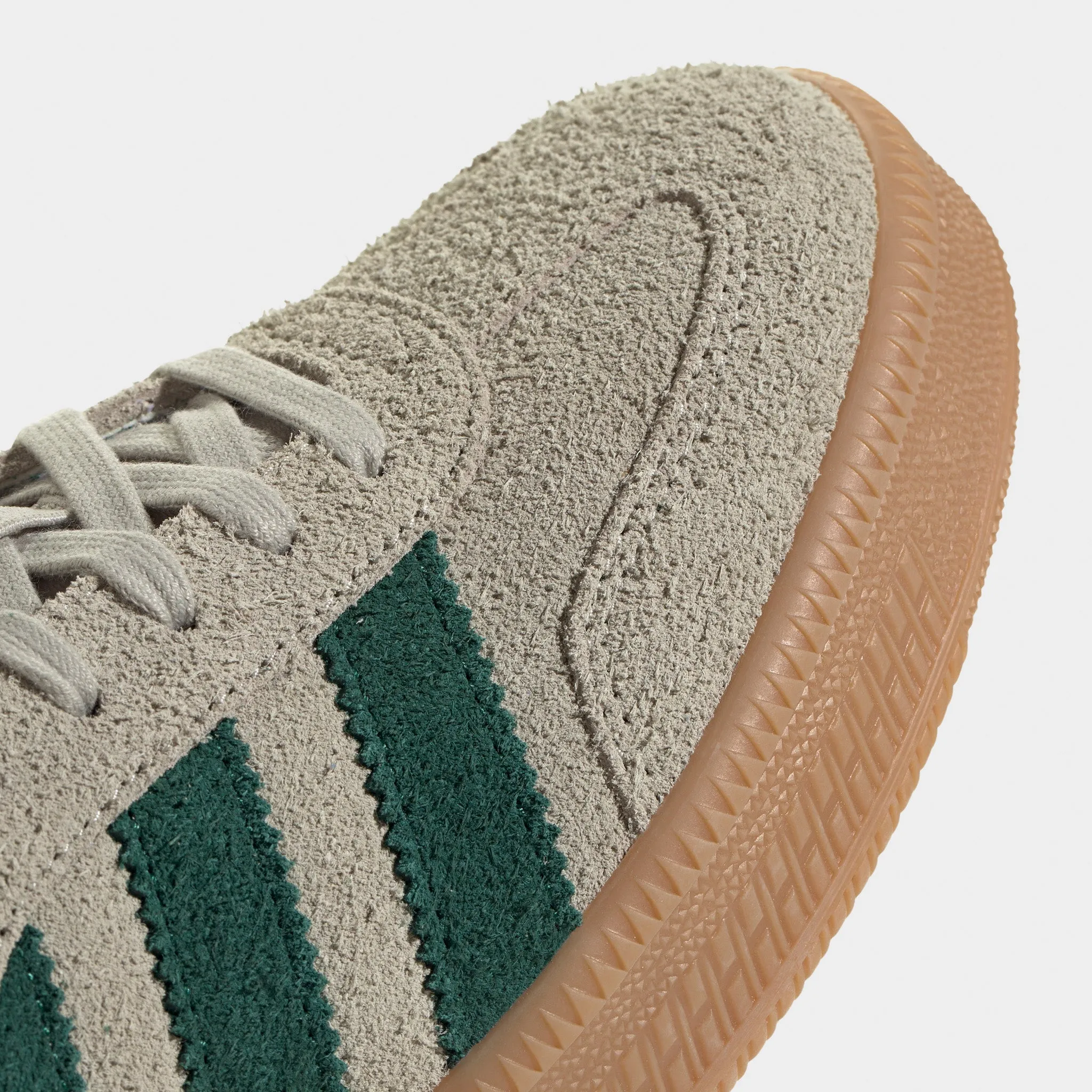 Modern Trend adidas Samba XLG Putty Grey / Collegiate Green - Gum
