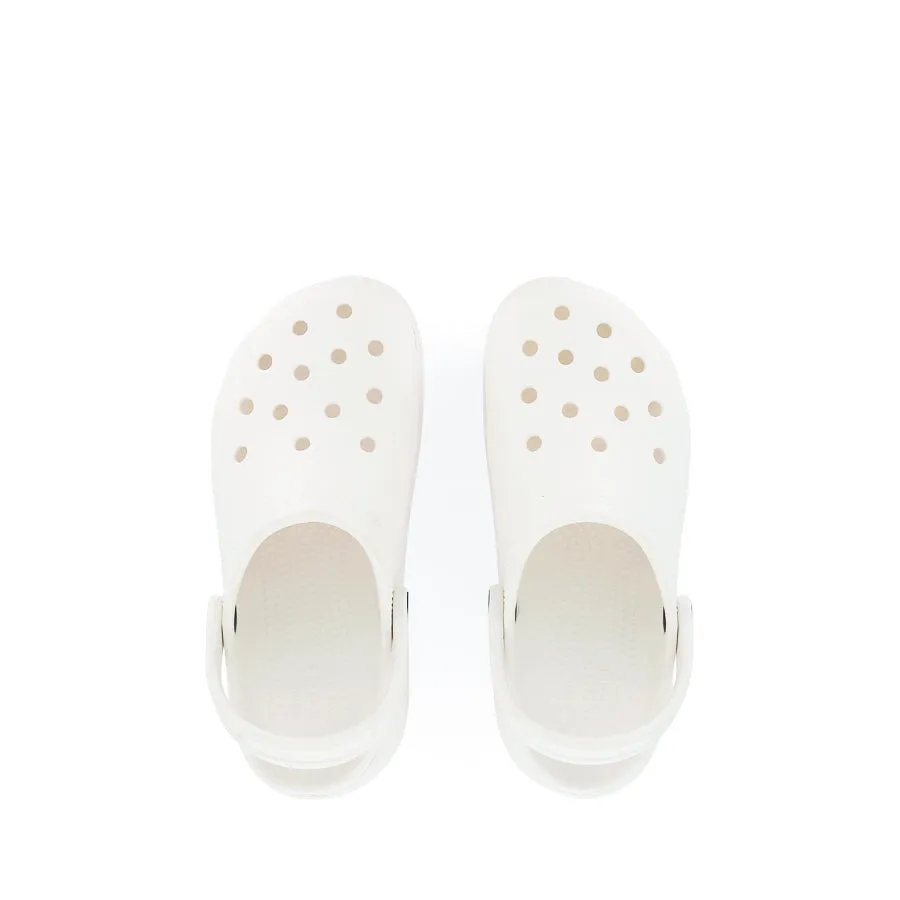 Comfortable Yet Stylish CLASSIC PLATFORM CLOG - WHITE